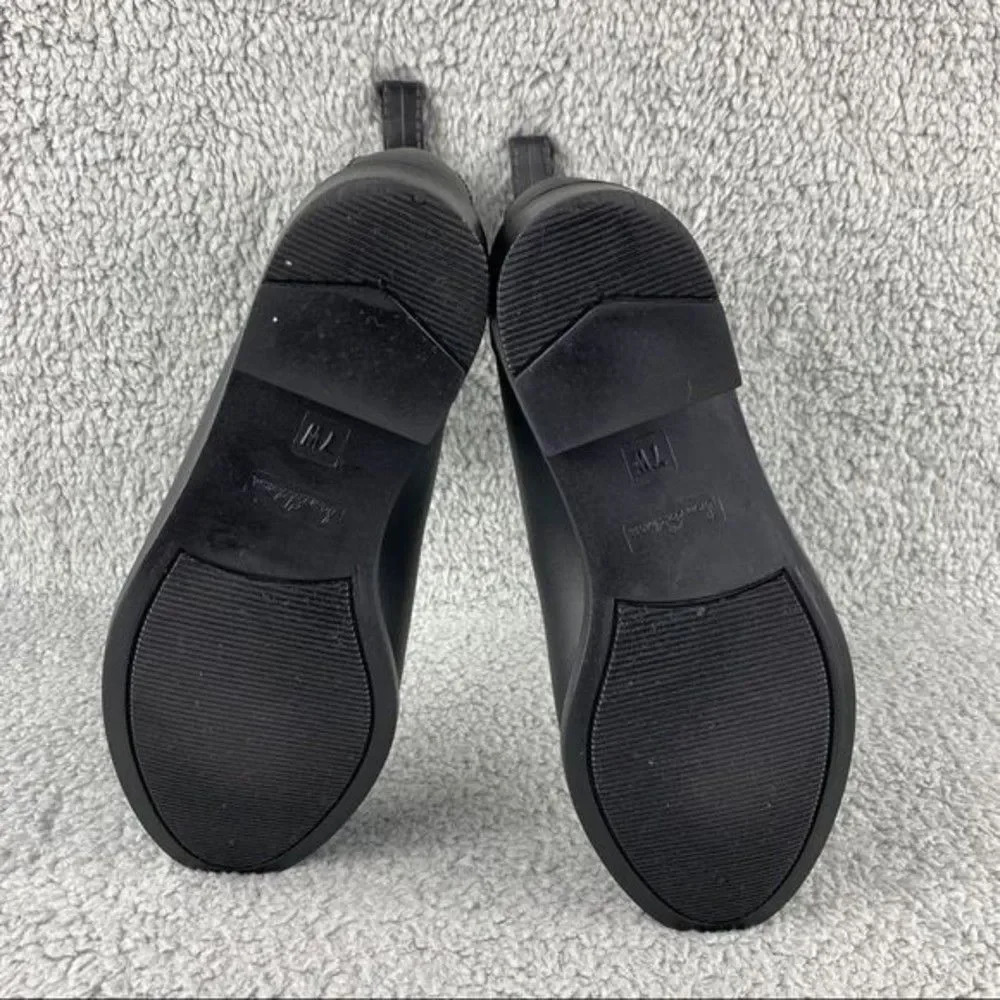 Sam edelman rain Boots Tinsley Black Slip‎ On Womens 7 W Elastic Sides Ankle - Picture 10 of 14